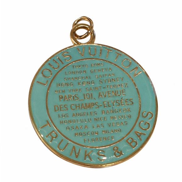 Louis Vuitton Trunks & Bags Paris 101 Champs-Élysées Charm Keychain Pendant - Picture 5 of 5